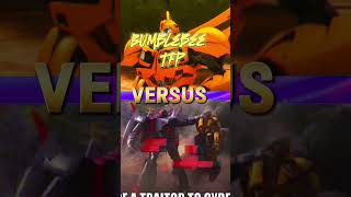 Bumblebee vs Blitzwing quem vencebumblebeeblitzwingtransformerslikeshorts [upl. by Asserrac879]