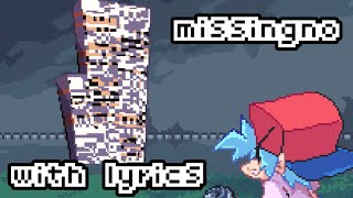 Missingno V2 with Lyrics  FNF Hypnos Lullaby V2 [upl. by Lledal]