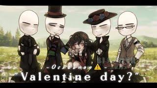 や — quotValentine dayquot  OcxCanon  Gacha » 🖤 [upl. by Aslehc]