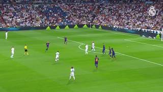 MARCO ASENSIO GOAL  Real Madrid 20 Barcelona Spanish Super Cup 2017 [upl. by Kalila286]