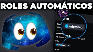 Guía Definitiva Cómo Crear Roles Automáticos en Discord con un Bot en 2024 🤖 [upl. by Mcnamee]