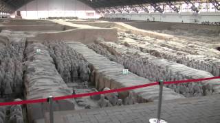 Qin Terracotta Warriors and Horses Museum in HD [upl. by Dove]