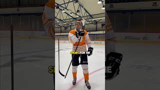 WOOD VS COMPOSITE STICK compositehockeystick grip stick barrelhockey woodhockeystick [upl. by Denbrook]