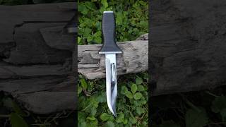 Knife making  The infantry combat knife kabar blade diy leatherstack handmade unique N690 [upl. by Japha735]