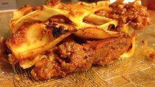 Lasagne Pâtes Fraîches aux Oeufs de SuperDado57 [upl. by Nyre]