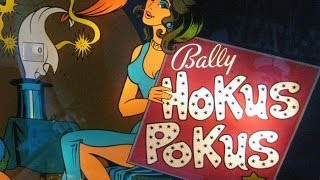 1976 Bally HOKUS POKUS Pinball Machine In Action [upl. by Velick]