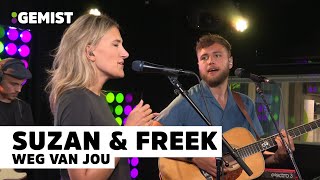 Suzan amp Freek  Weg Van Jou  Live bij 538 [upl. by Eissirhc324]