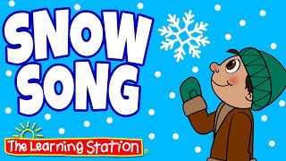 Snow Song ♫ What Is Snow ♫ Flurries Whats a Blizzard ♫ Kids Songs by The Learning Station [upl. by Ferris]