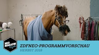 ZDFneoProgrammvorschau Herbst 2018  NEO MAGAZIN ROYALE mit Jan Böhmermann  ZDFneo [upl. by Droflim]