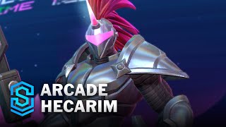 Arcade Hecarim Wild Rift Skin Spotlight [upl. by Charmian415]