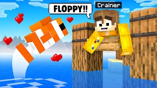 My Pet Fish FLOPPY Has RETURNED Minecraft Cherry Island [upl. by Ennobe205]