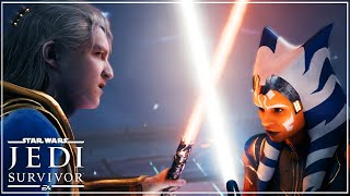 Ahsoka Fights Fallen Jedi Dagan Gera To the Death STAR WARS JEDI SURVIVOR MODS 4K Ultra HD [upl. by Anilev601]