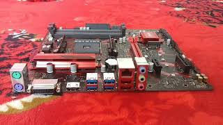 ASUS EX A320M GAMING MOTHERBOARD [upl. by Arodasi]