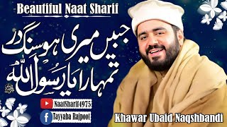 Jabeen Meri Ho Sange Dar Tumhara Ya Rasool Allahﷺ💞Beautiful Naat Sharif💞By Khawar Naqshbandi💞 [upl. by Daus600]