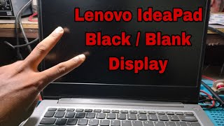 Fix100Lenovo IdeaPad Laptop On But Blank  Black Screen ProblemMacnitesh2024 [upl. by Huey583]