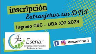 🚨📢Inscripción Segundo Cuatrimestre 2023 CBC y UBA XXI🚨📢 [upl. by Aicnilav611]