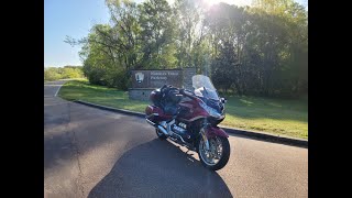 Honda Goldwing  Exploring Natchez Trace Parkway [upl. by Llednahs751]