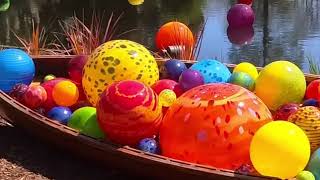 Chihuly Exhibition Adelaide Botanic Gardens [upl. by Hakilam]