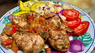 FACIL DE COCINAR l MUSLO DE POLLO CON VEGETALES [upl. by Joshuah]