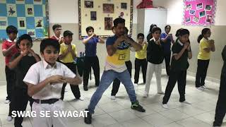 Swag Se Swagat song  Tiger Zinda Hai  Dps Dubai  grade 5 annual day practice [upl. by Arded255]