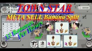 🔴LIVE TOWN STAR🔴 META BANANA SPLIT [upl. by Silsby]