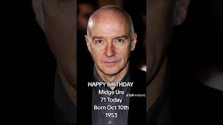 Midge Ure Happy Birthday 71 Today news music [upl. by Raul705]