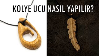 Gravür Cihazı ile Ahşap Kolye Ucu Nasıl Yapılır İki Kolye Tek Videoda [upl. by Cad]