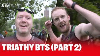 PART TWO OF TRIATHY WITH WHOOP The Race Is On  quotMy Body Dont Fold It Jiggle Jigglesquot [upl. by Adnowat]