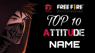 10 Name for free fire name  Unique Name free fire  free fire Nick name  Attitude name free fire [upl. by Adalheid]