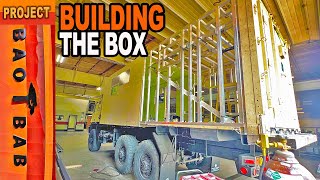 Expedition Truck Habitat Box DIY Build  Ep 5 [upl. by Arondel]