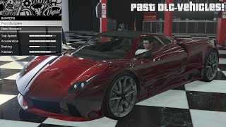 GTA 5  Past DLC Vehicle Customization  Pegassi Osiris Pagani Huayra [upl. by Ekim]