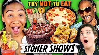 Try Not to Eat Stoner TV Shows  People vs Food [upl. by Rudyard523]