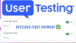 Usertesting First payment received ✅ How I Qualified screener 🤔 [upl. by Tiffi]