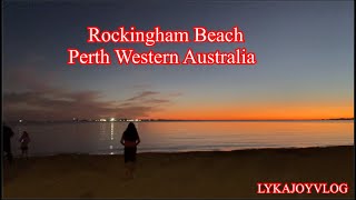 Rockingham Beach ang kadalasan na pasyalan ng mga ferson dito sa Australia pag holiday [upl. by Olwena485]