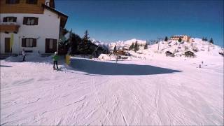 Piste da sci facili Piani di Bobbio pista blu Baite [upl. by Assert525]