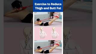 Slim Down and Shape Up With these Exercise to Reduce Thigh and Butt Fat youtubeshorts viral [upl. by Mischa95]