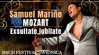 Exsultate jubilate K165 Mozart I Samuel Mariño I Bach Festival Świdnica 2021 [upl. by Lepp98]