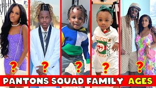 Pantons Squad Family Real Names amp Ages 2024 [upl. by Aelam]