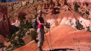 How to use Hiking Poles ♦ Benefits of using Trekking Poles Tutorial [upl. by Ennoryt249]