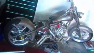 custom chopper hard tail i built in my garage [upl. by Burleigh]