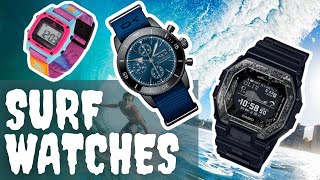 SURFING WATCHES Analog and digital surf watches from Nixon Freestyle Shark Gshock GLIDE  more [upl. by Lina895]