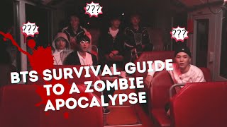 How to Survive Zombies by BTS 😂😂 BTS vs Zombies [upl. by Hartman]