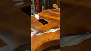 It’s all about the F Hole F stands for FineDetails 😀 guitar guitarsdaily woodworking [upl. by Atirat272]