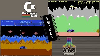 C64 vs Atari 800XL  8 games from 1983 [upl. by Megen]