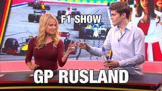 F1 Show Max Verstappen moet iedereen in Rusland inhalen [upl. by Haneekas477]