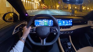 New MG HS 2025  NIGHT POV test drive amp FULL REVIEW LUXURY trim [upl. by Schellens]