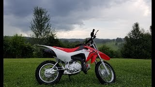 2015 Honda CRF110 how to replace the battery or charge it [upl. by Lydia]