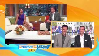 Raul Esparza y Danny Pino en vivo [upl. by Postman]