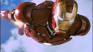 Iron Man vs F22 Raptor  Dogfight Scene  Iron Man 2008 Movie CLIP HD [upl. by Brittne]