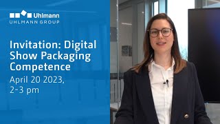 Invitation Digital Show Packaging Competence – April 20 2023 23 pm [upl. by Aerdnuahs]